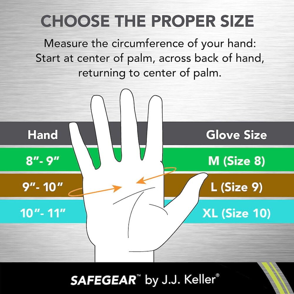 J. J. Keller SAFEGEAR heavy duty gloves ideal for welding and industrial tasks