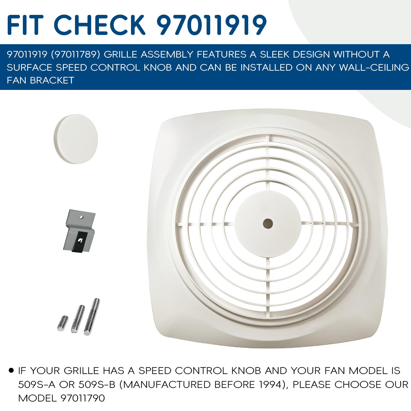 JKLESA 97011919 easy installation enables quick replacement on ceiling or wall fans