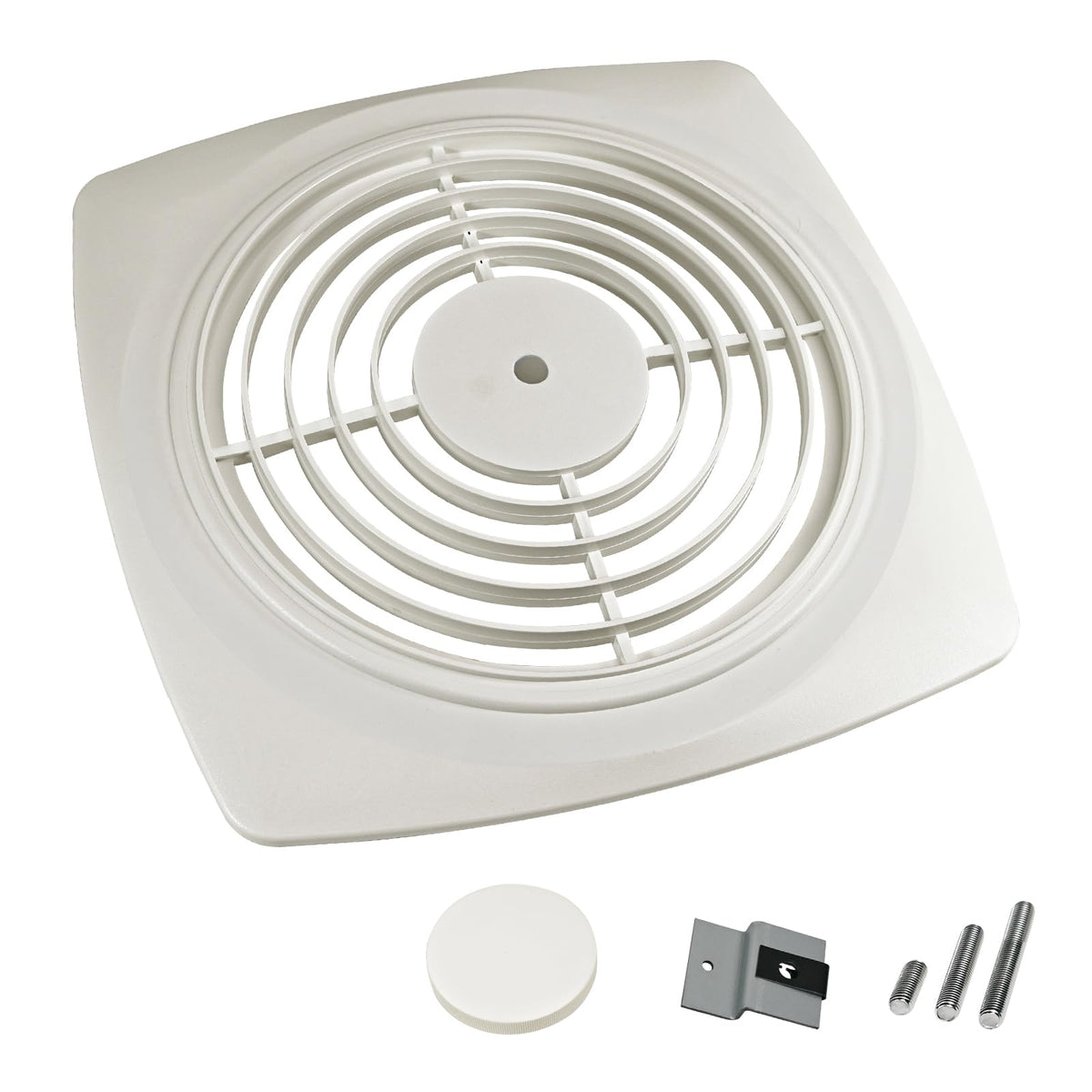 JKLESA 97011919 grille center mount assembly fits compatible Broan-Nutone fans for a clean look