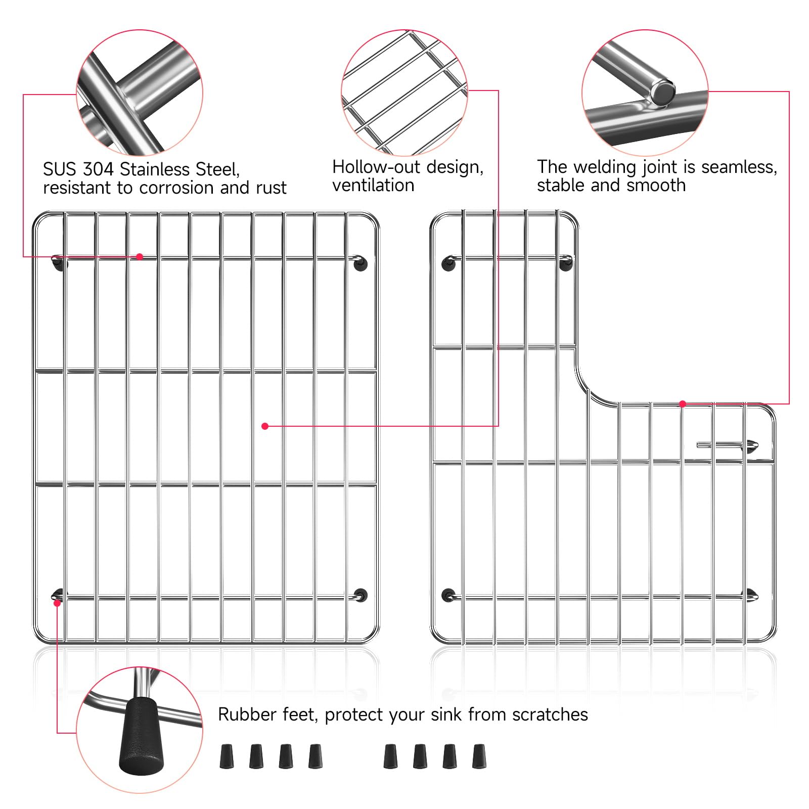 jkxoo debris-filter grid reduces clogs and keeps drains clear