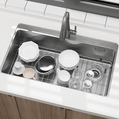 jkxoo sink protector easy-clean surface resists residue for quick maintenance