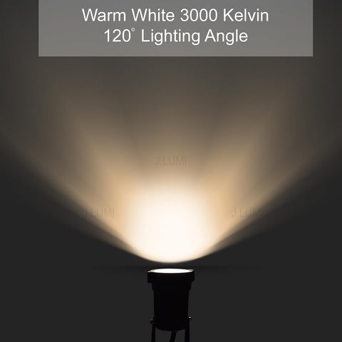J.LUMI GSS6005 3000K warm white LED for natural lawn contrasts
