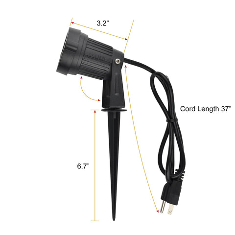 J.LUMI GSS6005 supports wall or deck mounting with optional disk base