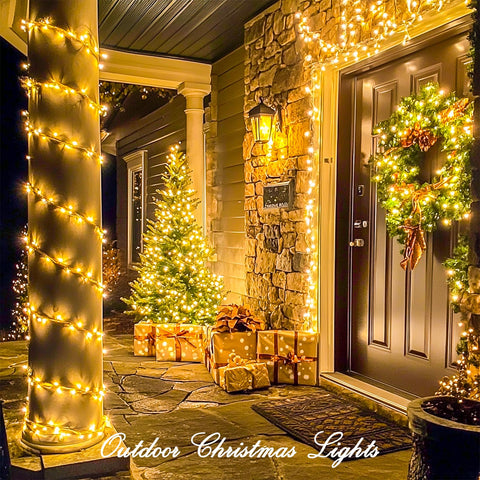 JMEXSUSS 200 LEDs deliver steady glow with twinkle modes for ambiance
