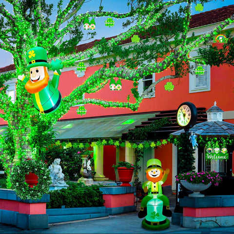 JMEXSUSS green LED lights draped on a tree for outdoor ornamentation