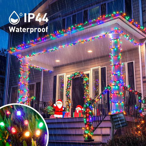 JMEXSUSS 206.7-foot string creates bright, wide coverage for yards and patios.