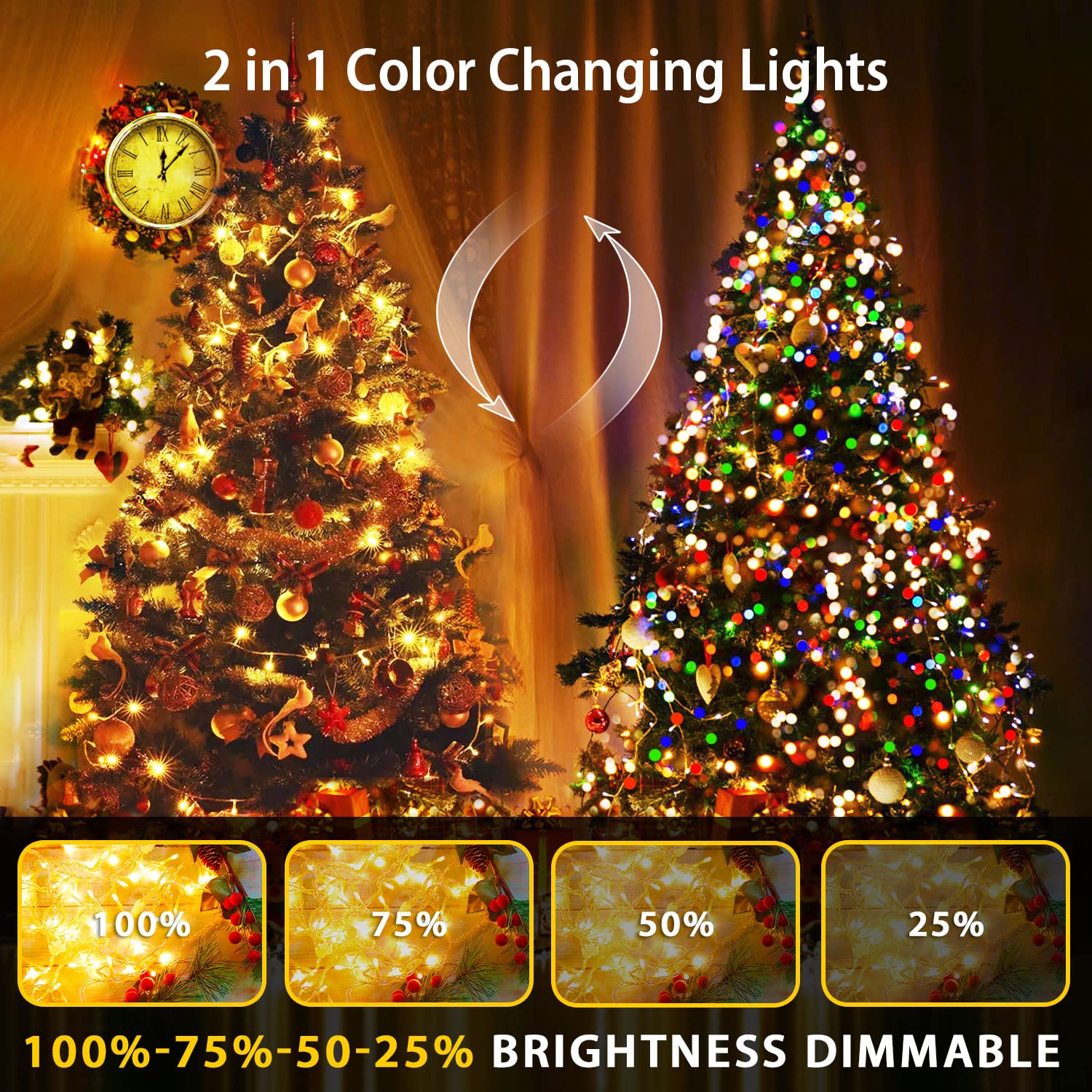 JMEXSUSS 66 ft weatherproof string lights for outdoor decorating