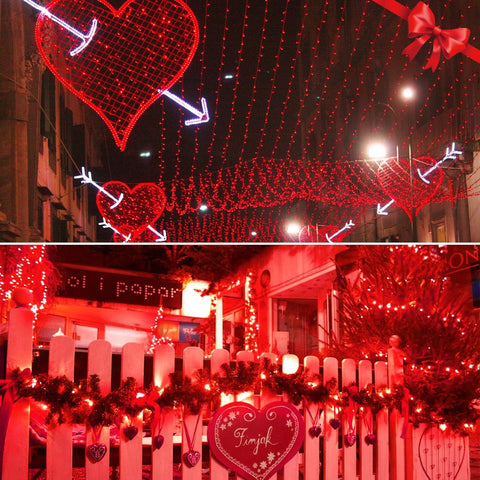Eight dynamic modes including waves and chases for festive scenes