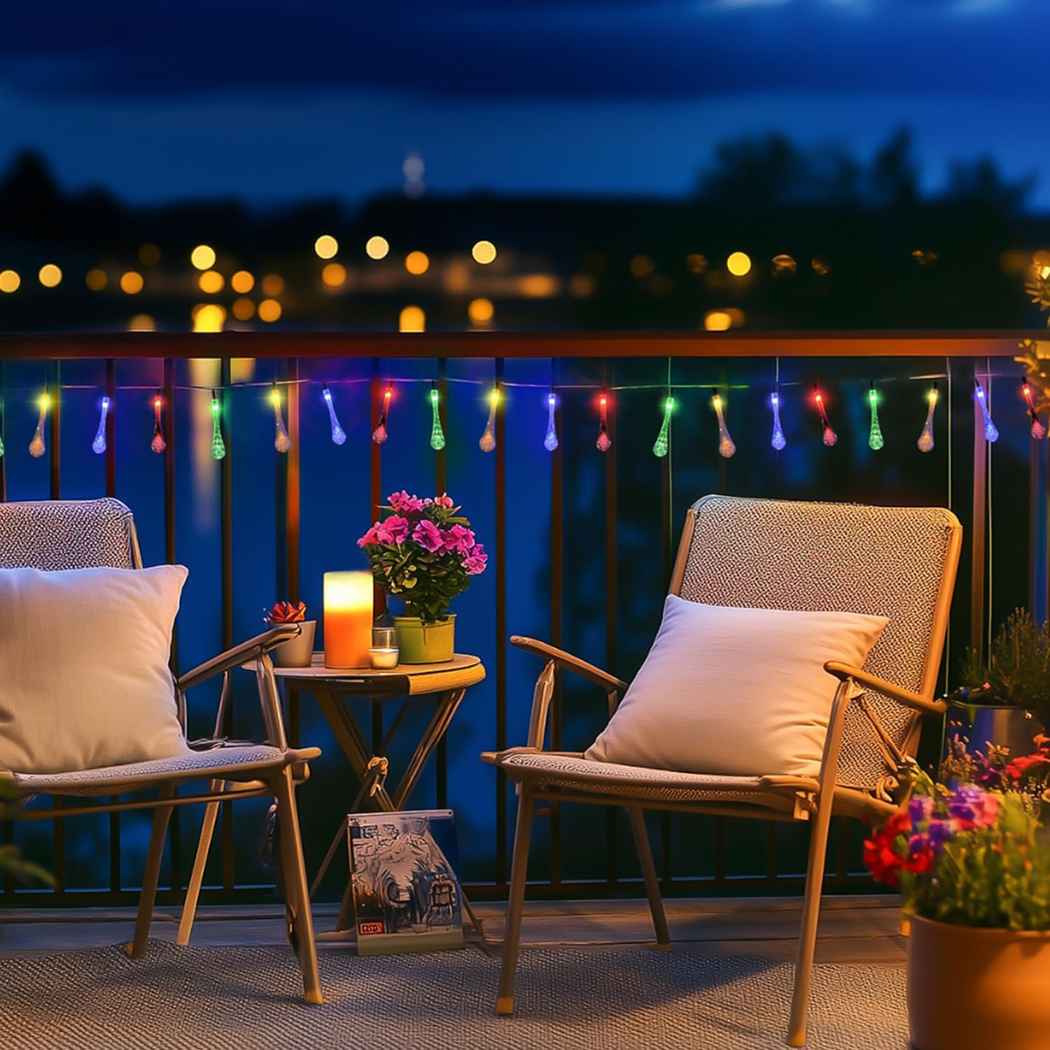 JMEXSUSS auto on/off feature for effortless evening lighting