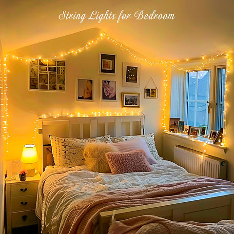JMEXSUSS end-to-end connectable lights extend decor coverage for larger areas