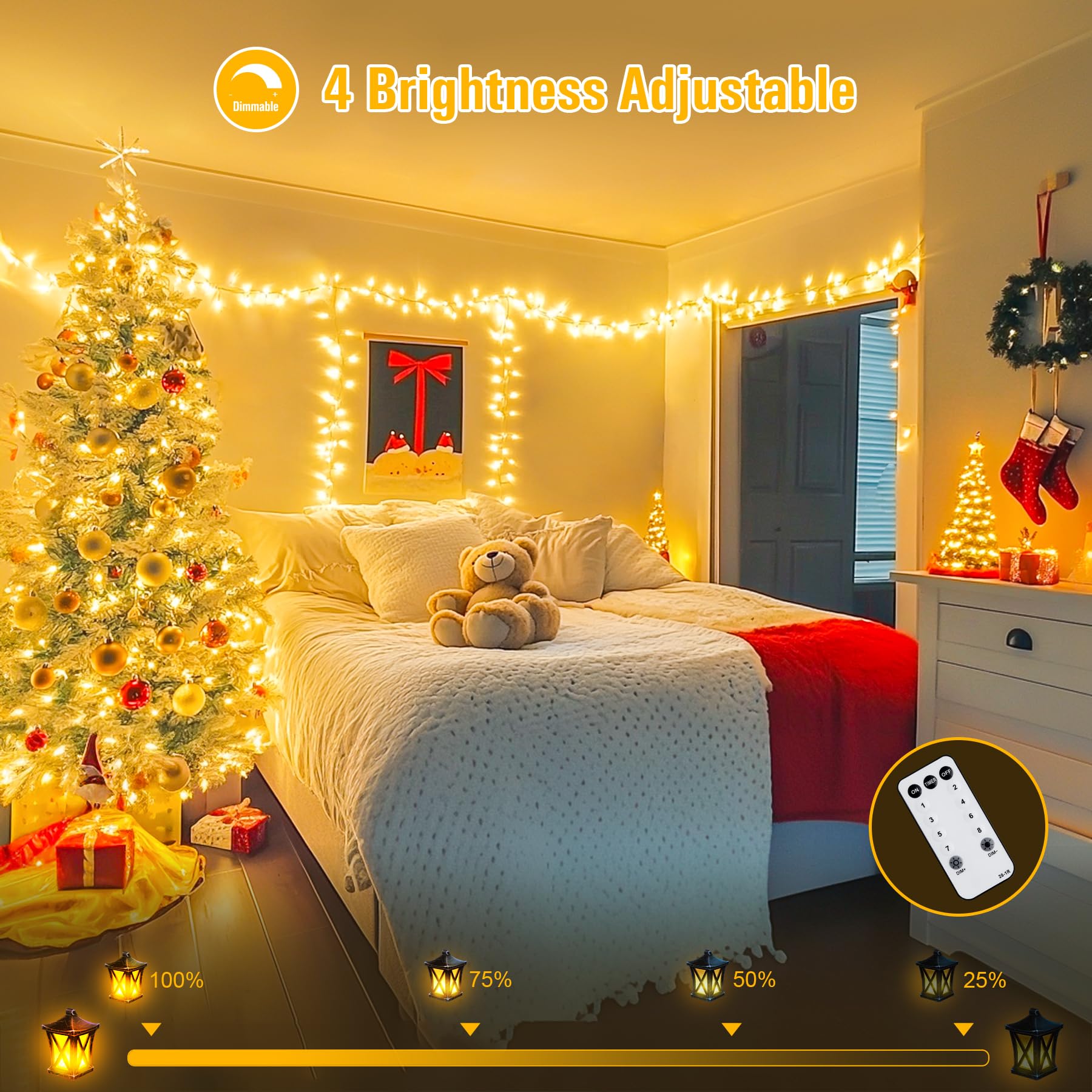 JMEXSUSS 600 LEDs deliver bright, even warm glow for celebrations