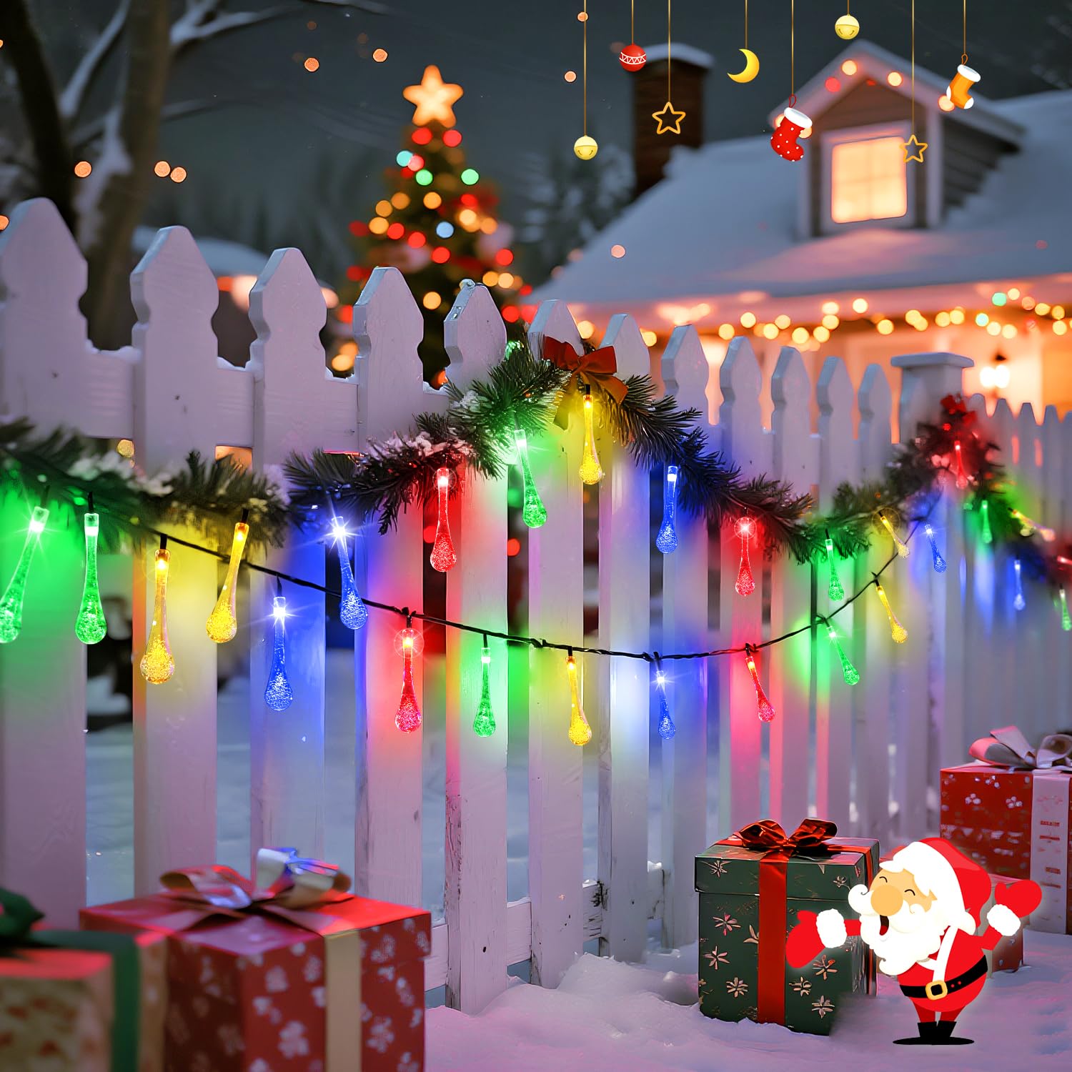 JMEXSUSS waterproof outdoor lights withstand rain and wind