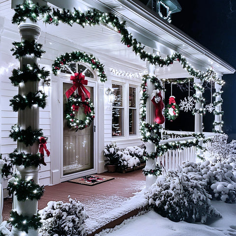 JMEXSUSS white LED lights decorate indoor living spaces with warm glow