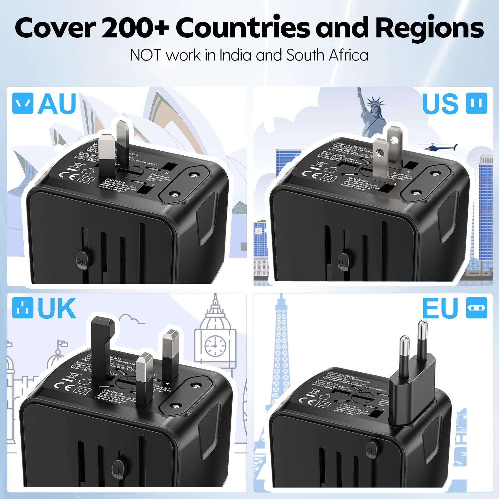 JMFONE USB-A ports enable charging of legacy devices during travel