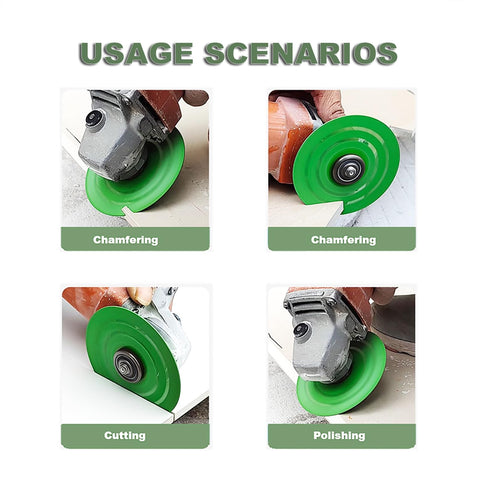 JMIAOCC diamond disc for marble cutting enables precise cuts with minimal chipping.