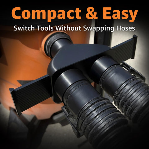 Jmoe USA no-tools installation for fast setup on 2.5-inch hoses.