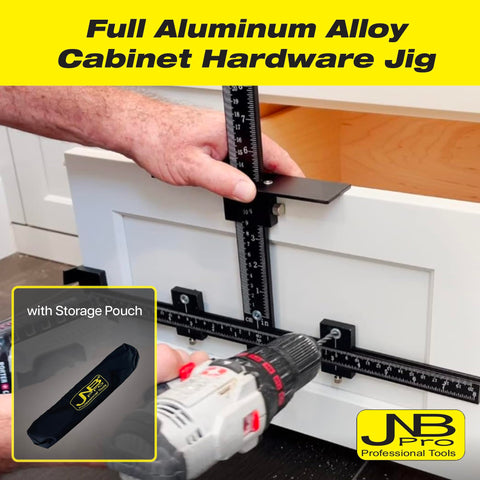 JNB Pro DIY-friendly template featuring built-in inch and metric scales.