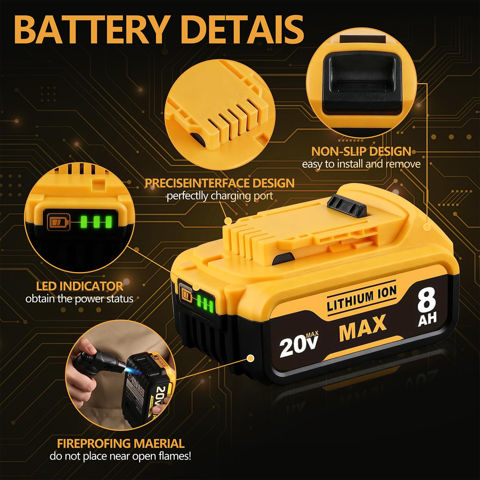 Jnfkldsb two-pack battery set ready for back-to-back projects on site.