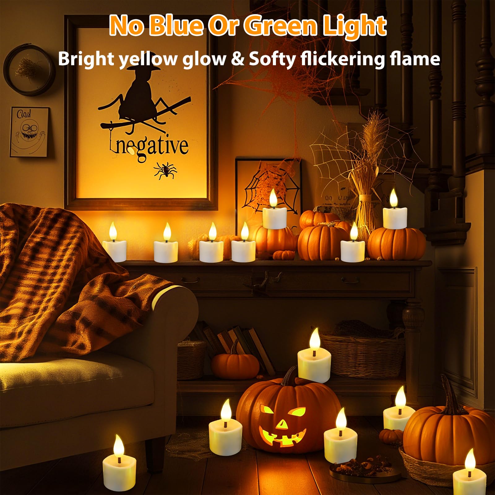 JNOEC eco-friendly rechargeable tea light reduces waste and costs.