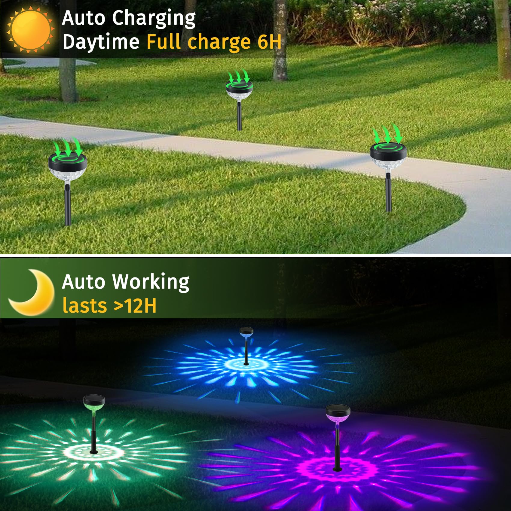 JNOEC IP67 weatherproof garden light ready for rain and frost