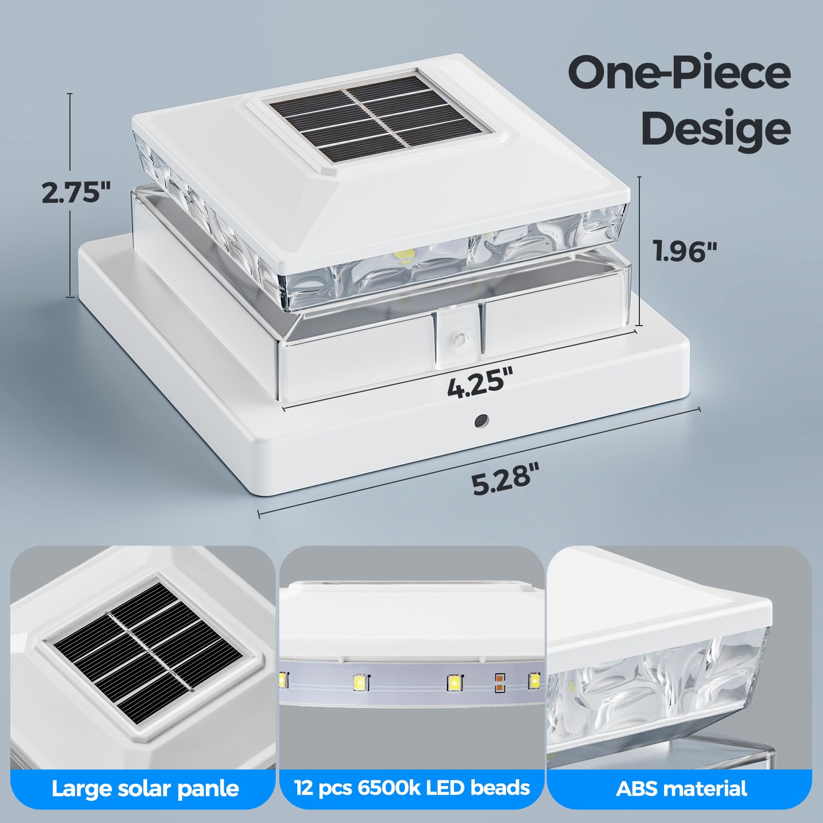 JOFIOS solar-powered operation means no wiring or electricity bills.