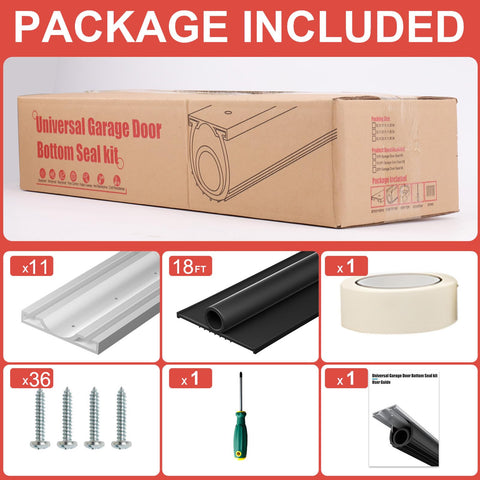 Jobon weather seal kit ready for DIY installation