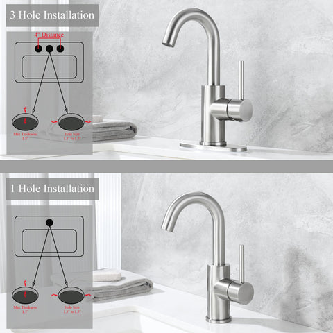 Jodulos brushed-nickel finish resists water spots and fingerprints.