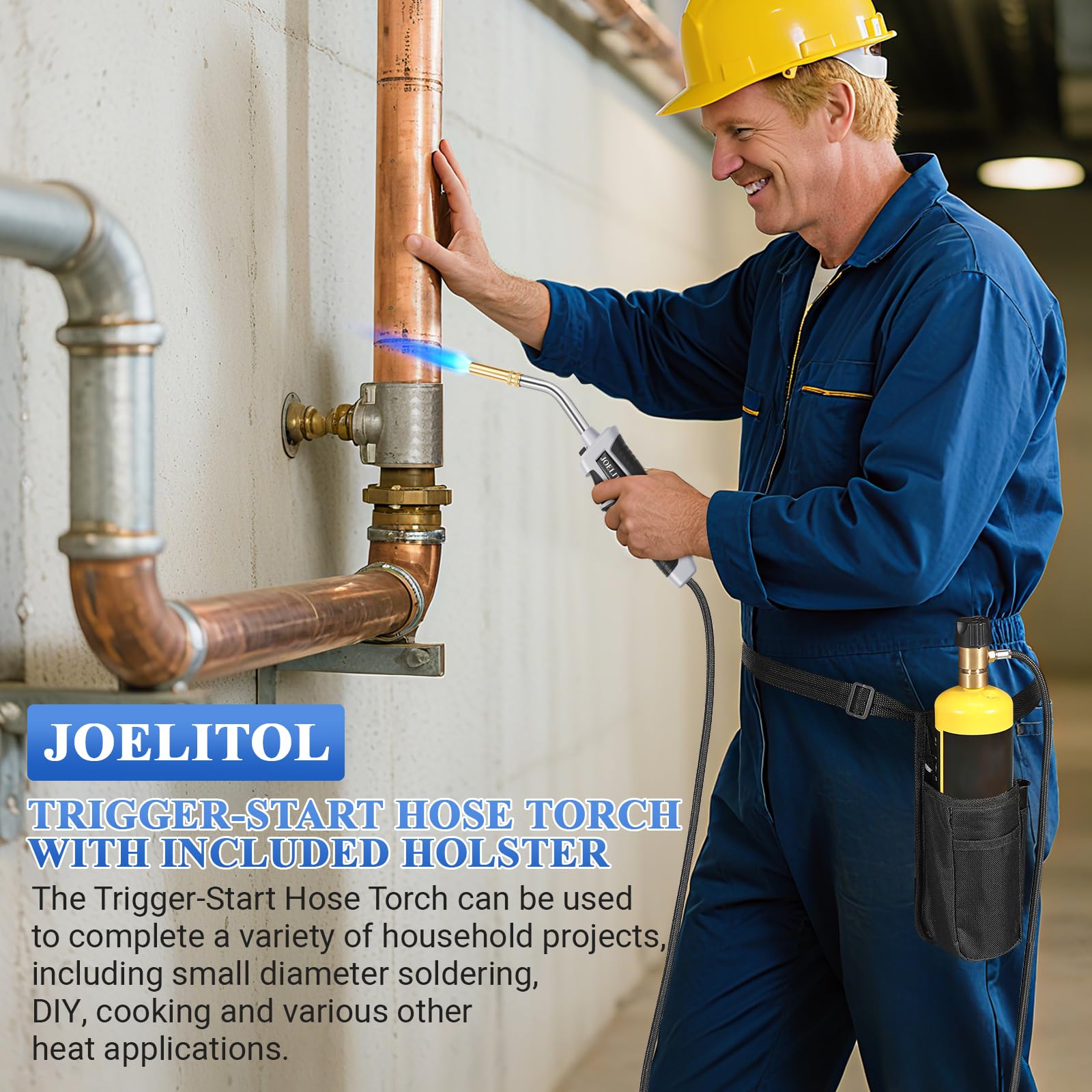 JOELITOL complete torch kit with accessories for flexible projects