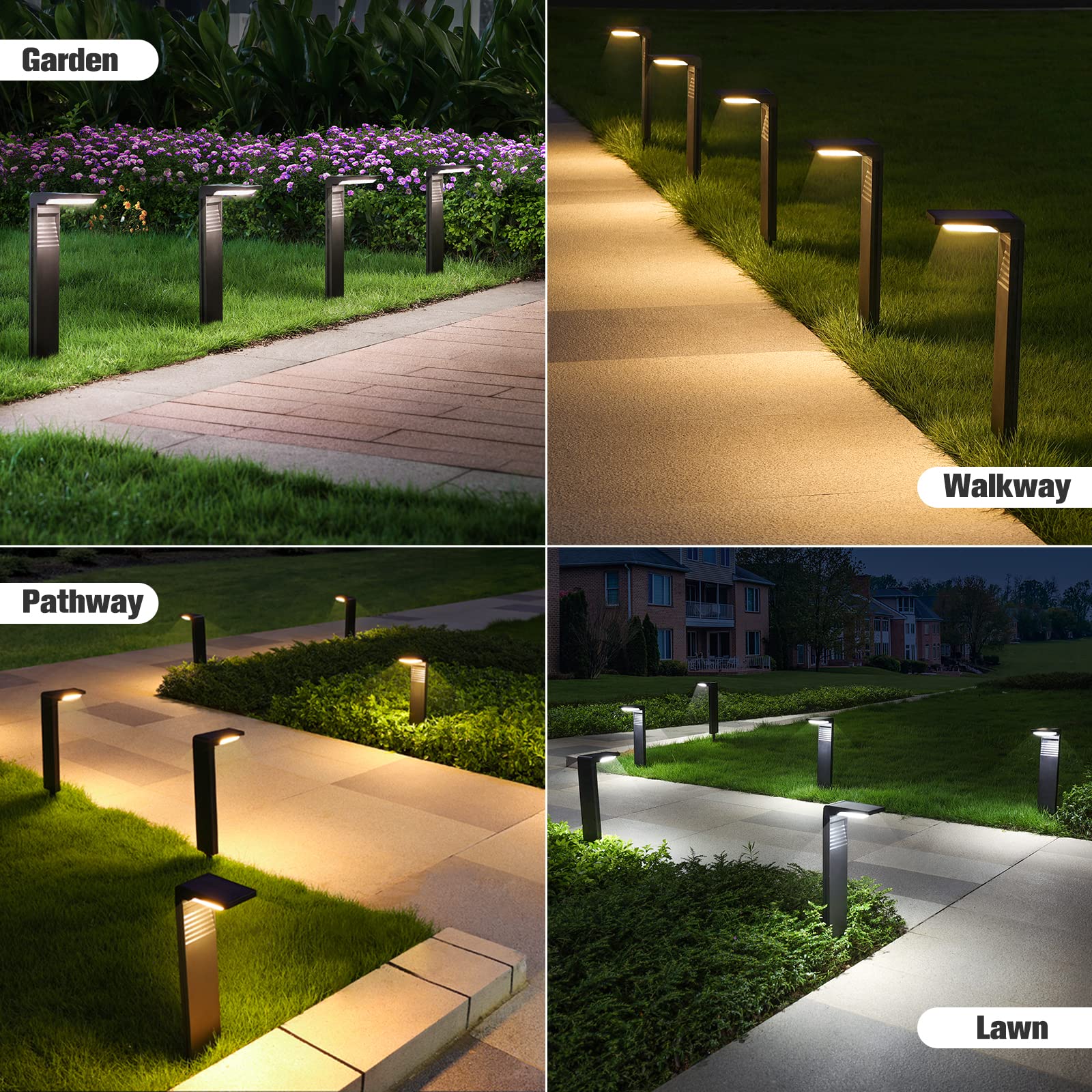 JOFIOS garden and driveway lighting enhances curb appeal and safety