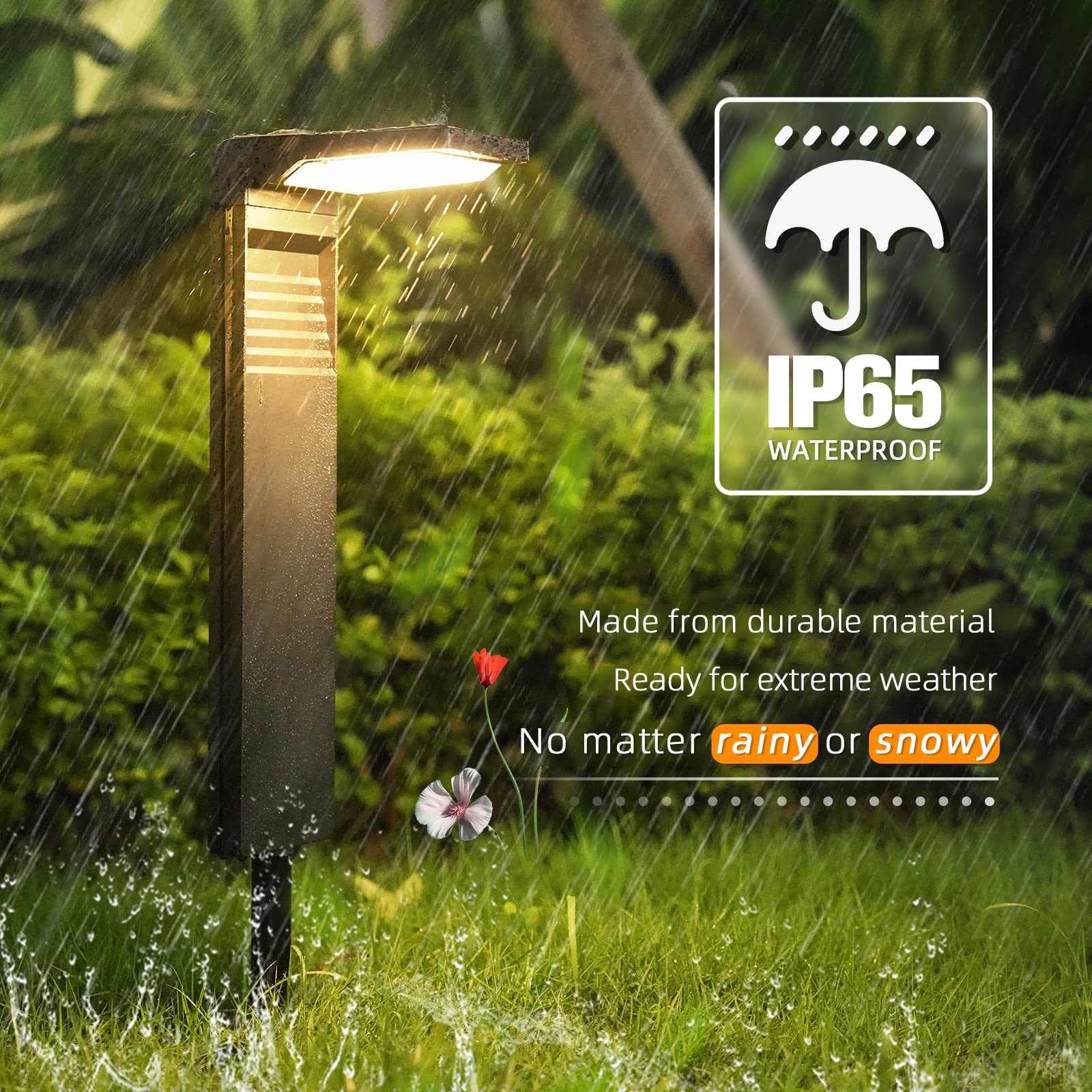 JOFIOS night illumination along a path demonstrates extended runtime