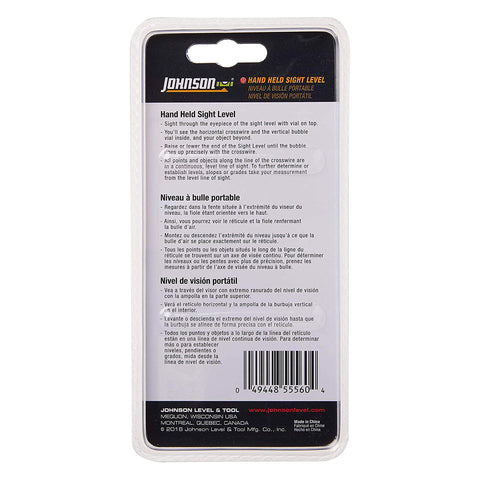 Johnson 80-5556 short-distance sight line tool for fast references