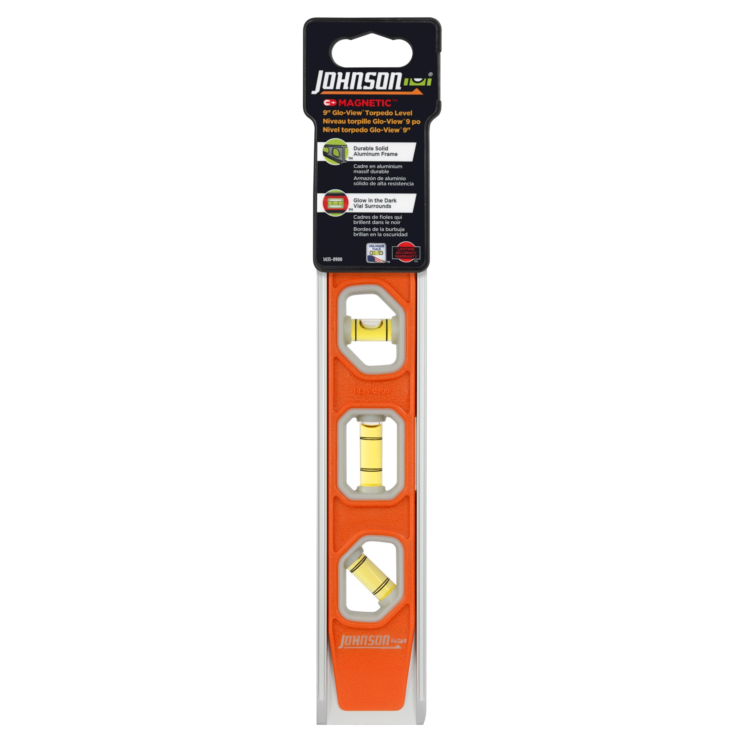 Johnson V-groove frame fits pipes and conduit for plumbing tasks