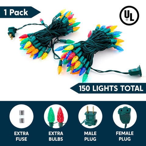 Joiedomi C6 LED strawberry bulbs multicolor for festive celebrations