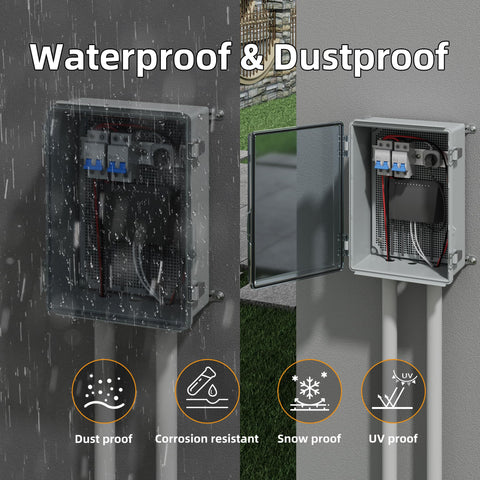 Joinfworld enclosure with cable pass-through simplifies wiring for external devices