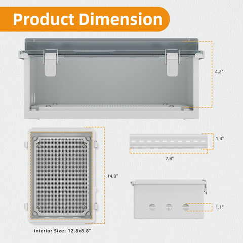 Joinfworld stainless latch provides durable weatherproof access