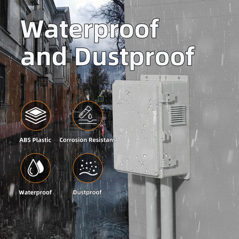 Joinfworld lockable panel and seal emphasize secure outdoor use.