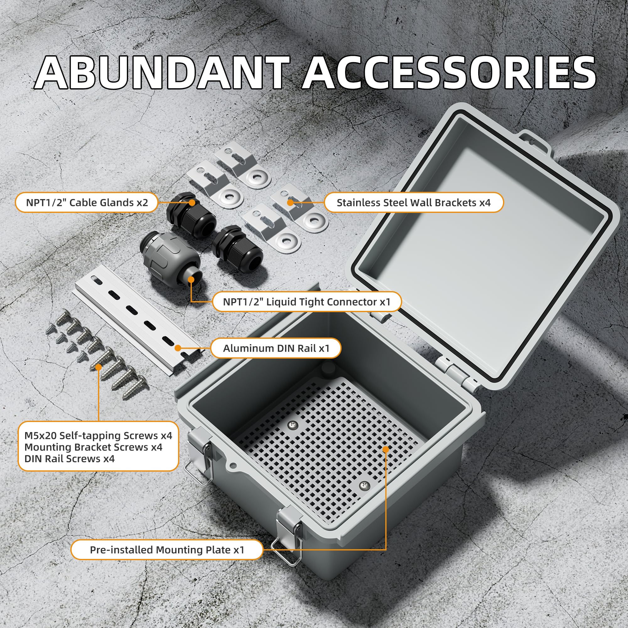 Exterior dimensions 6x6x3.5 inches for compact fits