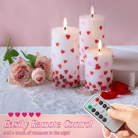 Remote control operation for JOIONE candles creates mood instantly