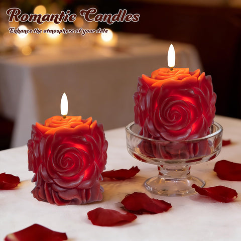 JOIONE Safe flameless candle suitable near food and fabrics