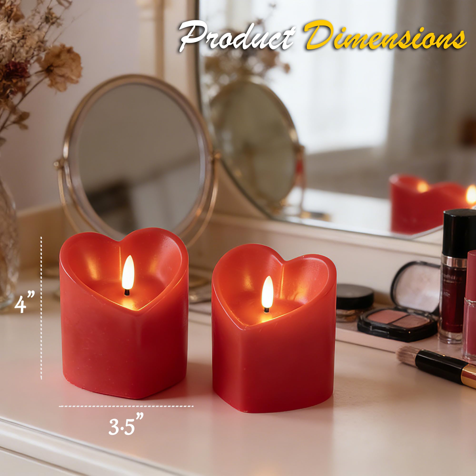 Flameless, safe LED candles for dining and family spaces.