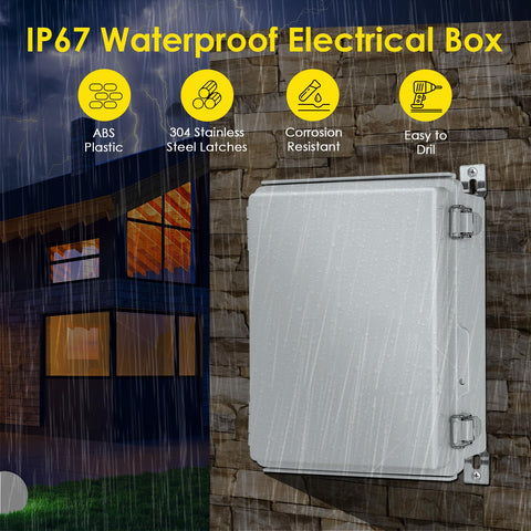 Joisyoya junction box latches highlight durable 304 stainless steel components.