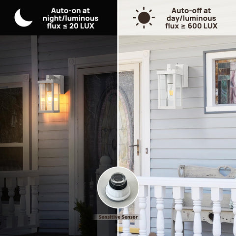 JOKAONOTL dusk-dawn sensor detail demonstrates automatic operation to reduce effort.