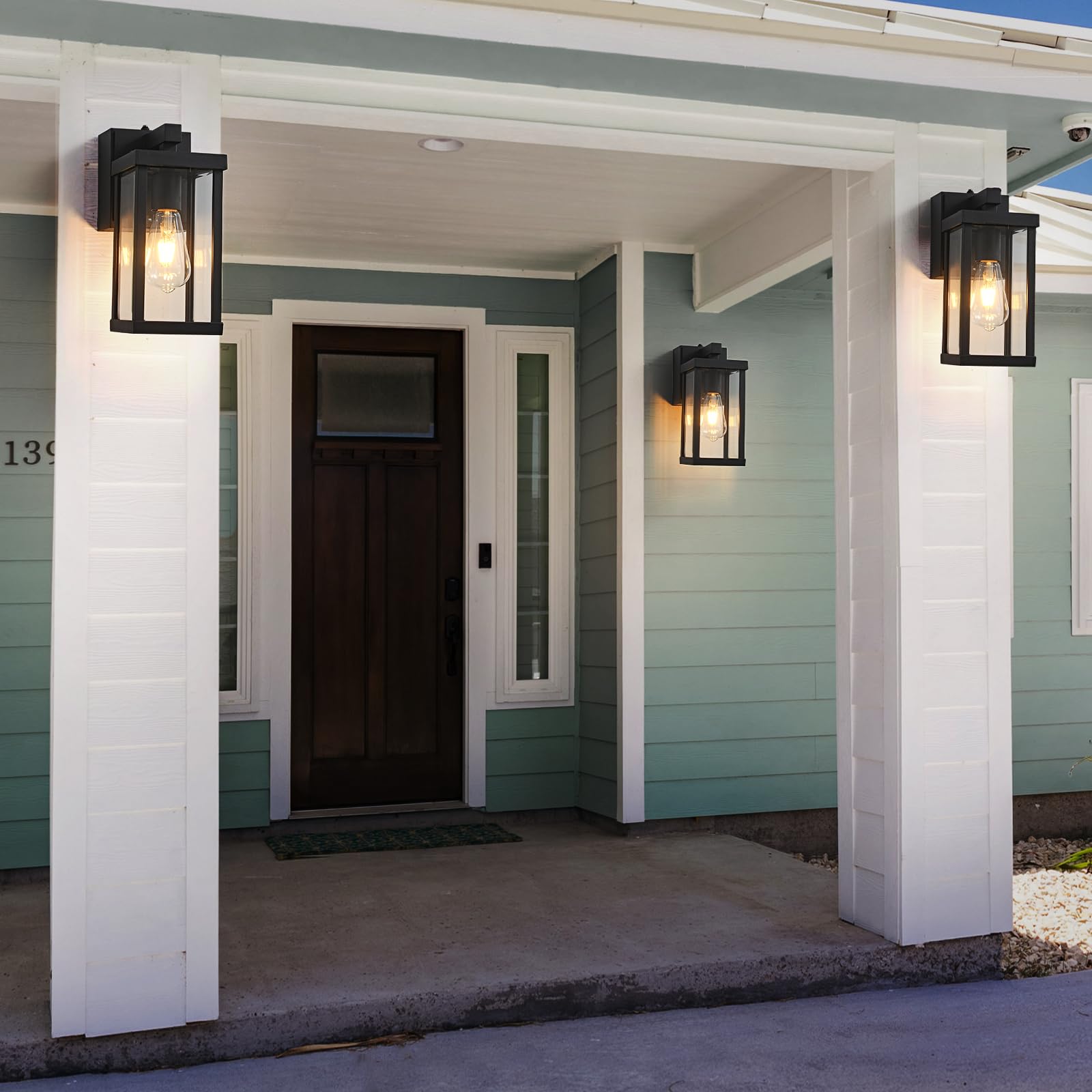 JOKAONOTL ideal for porch, entry, and garage lighting.
