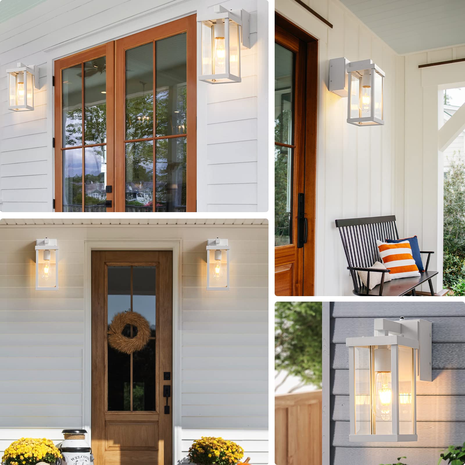 JOKAONOTL wall mount ideal for entryways, porches, and patios.