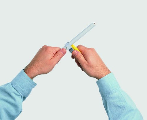 Jokari Secura No.27 side grip showing slip-proof handle for secure use.