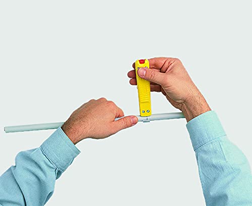 Jokari Secura No.27 in hand demonstrating 2-Compound design for 8–28 mm cables.