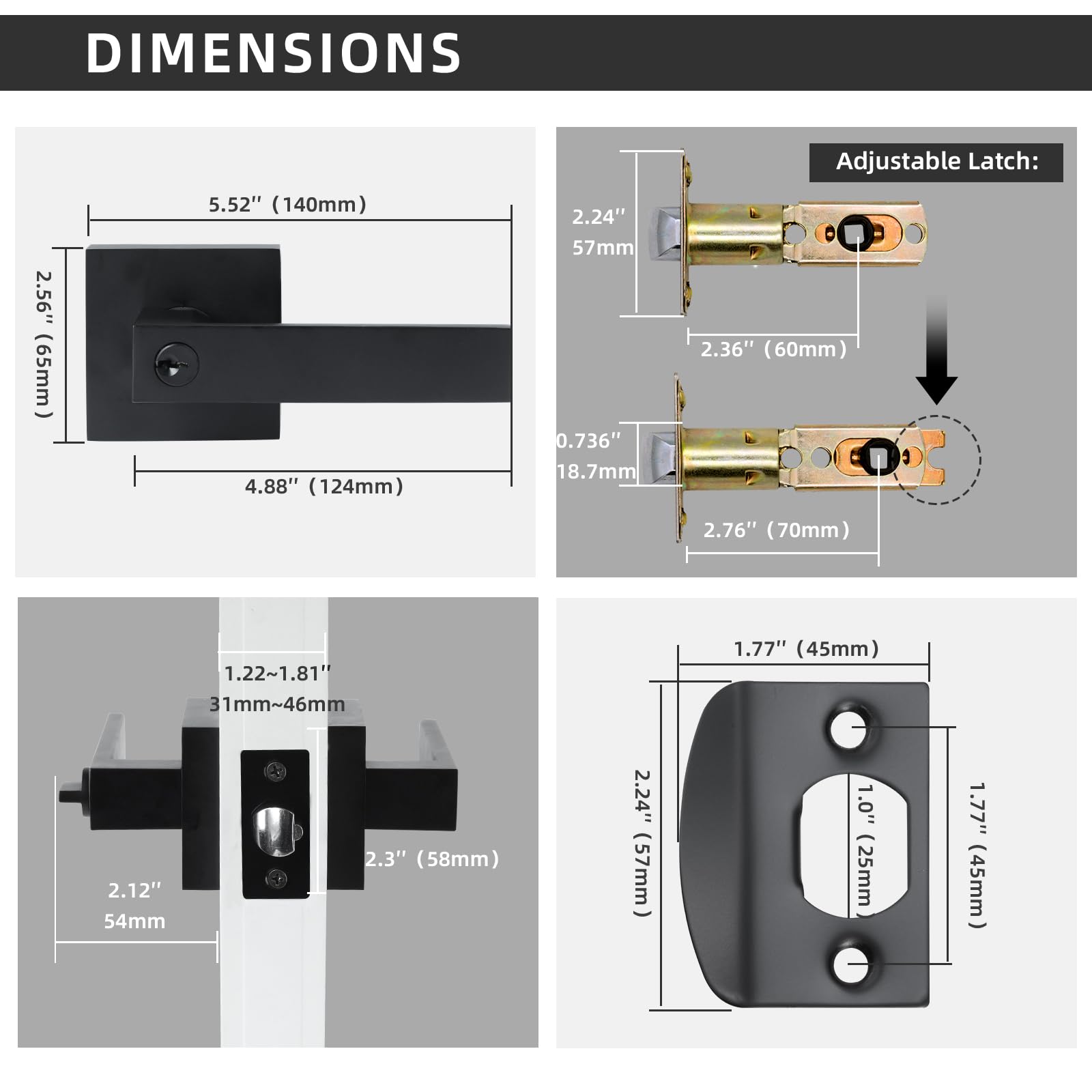 JO.KO heavy-duty hardware resists rust in humid spaces.