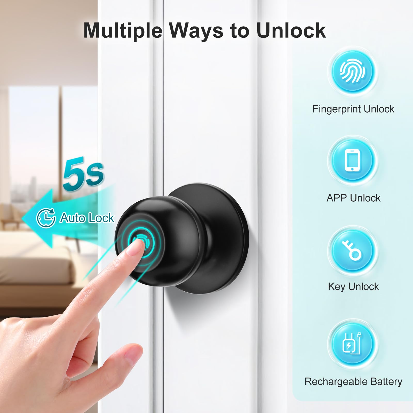 JO.KO app control demo on smartphone for convenient unlocking