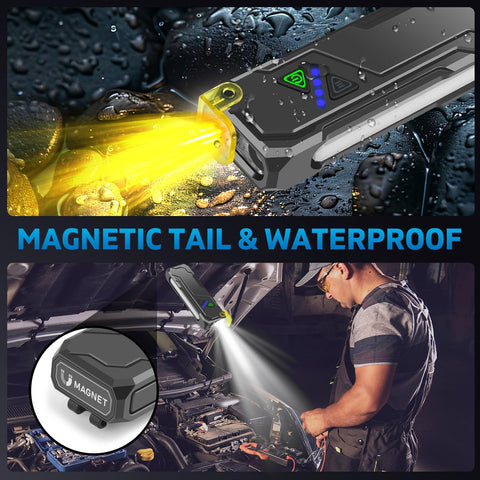 Jolimark compact EDC flashlight fits easily in pocket or toolkit