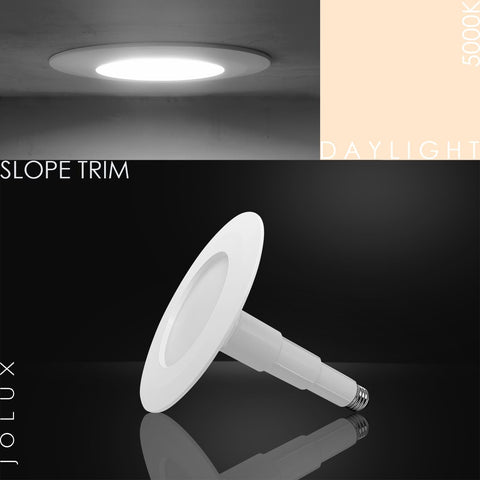 Jolux LED can light dimmable adjustable provides smooth dimming for living spaces